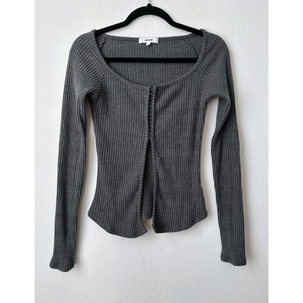 Joah Brown Hook and Eye Long Sleeve
